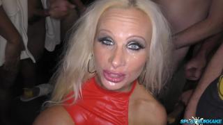 Halloween bukkake with Sophie Anderson and Gape Whore